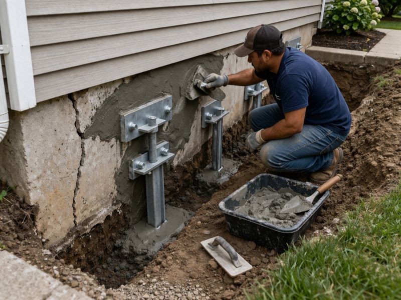 House Foundation Repair in Essex County, NJ
