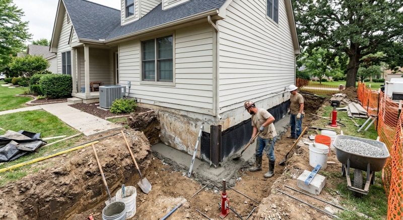 House Foundation Repair in Oak Ridge, NJ