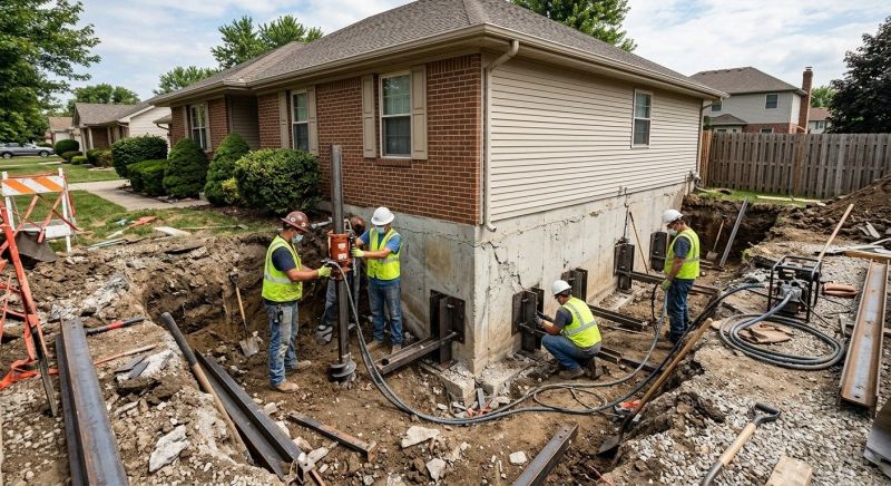 Residential Foundation Repair in Morris County, NJ