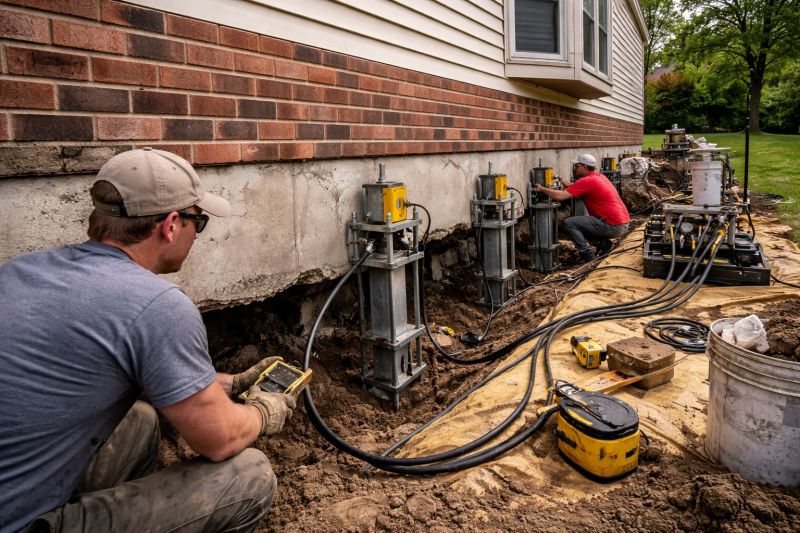 Settling Foundation Service in Bloomfield, NJ