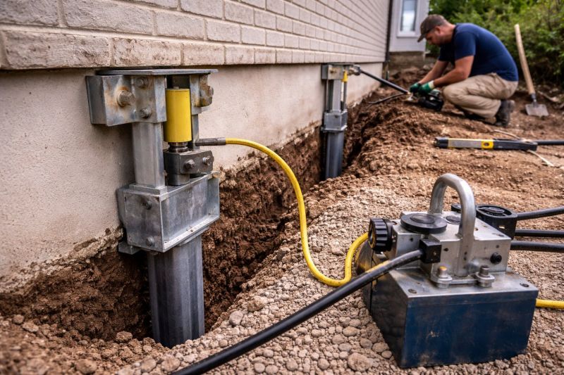 Sinking Foundation Repair in Hoboken, NJ