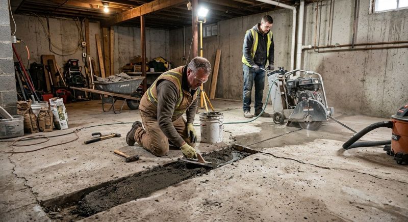 Slab Foundation Repair in Morris County, NJ