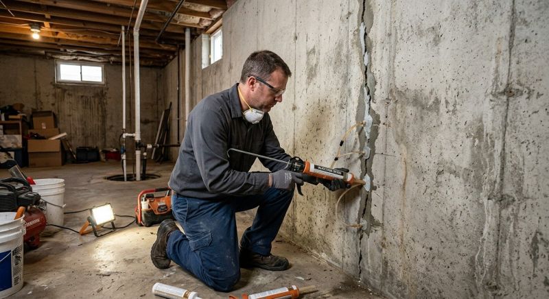 Structural Crack Repair in Morris County, NJ