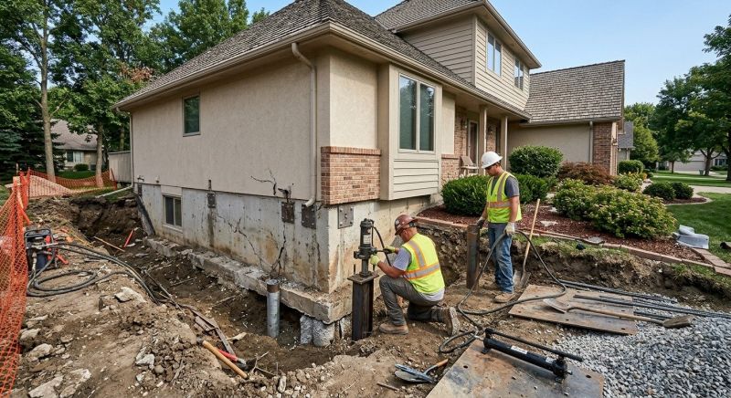 Structural Foundation Repair in Bedminster, NJ