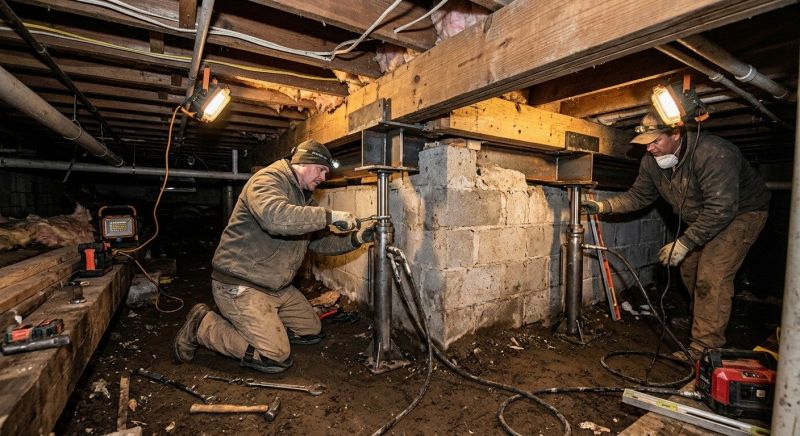 Structural Foundation Repair in Hillside, NJ