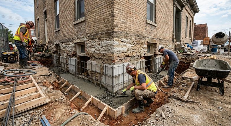 Structural Underpinning in Morris County, NJ
