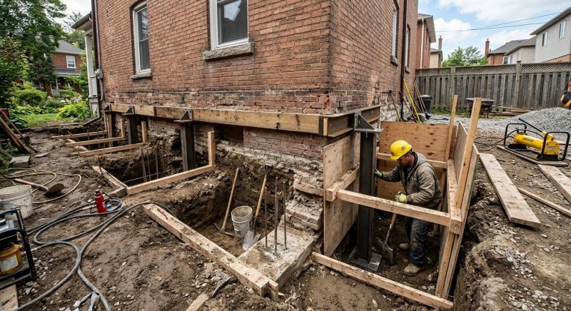 Structural Underpinning in Morris County, NJ
